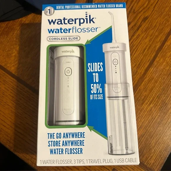 Nib Waterpik Cordless Slide Water Flosser - White - Picture 1 of 4